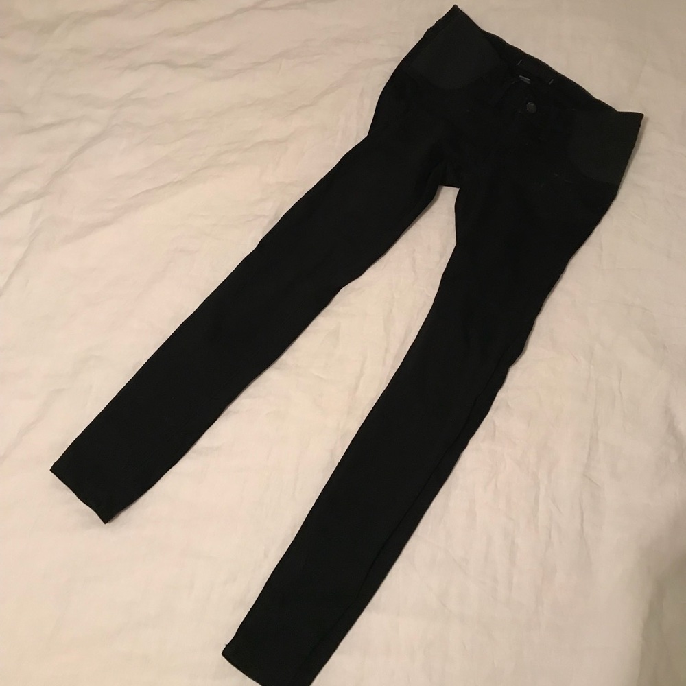 J Brand Maternity Black Skinny Jeans, size 25